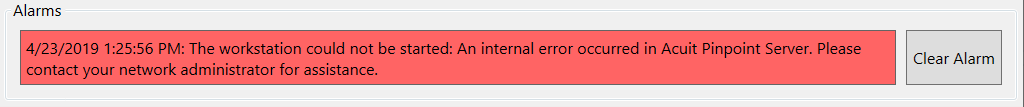 Alarm Message